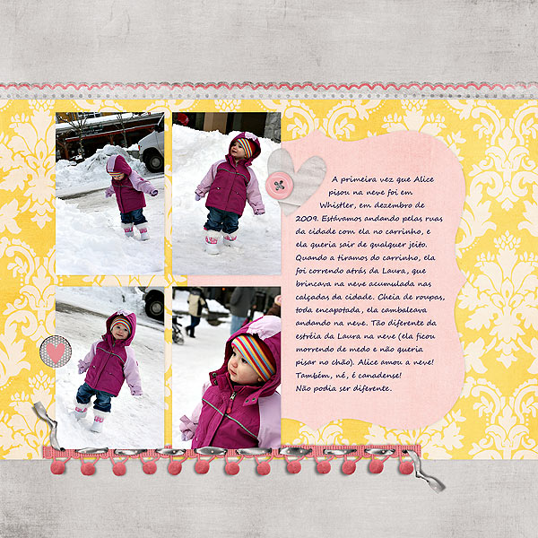 First time on snow