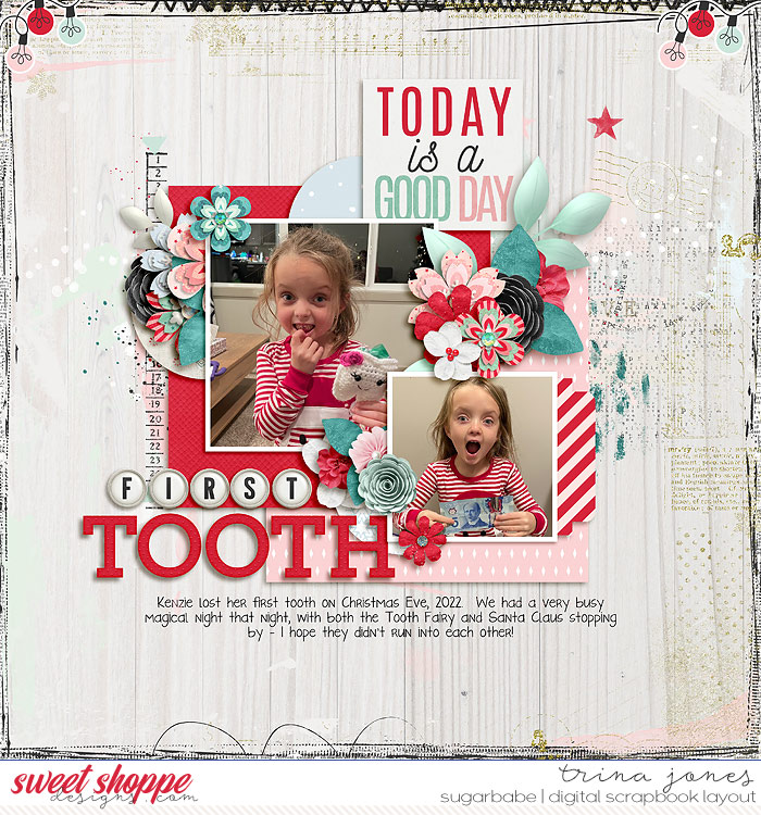First tooth on Christmas
