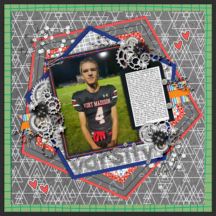 First Varsity Football Game