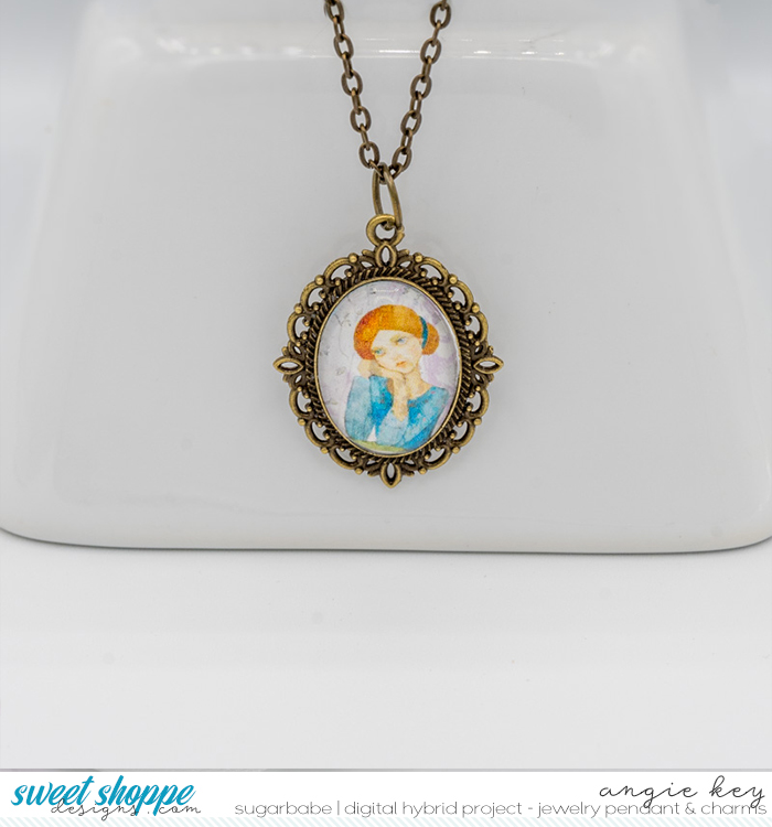 Flawed but Fabulous Cameo Necklace Pendant