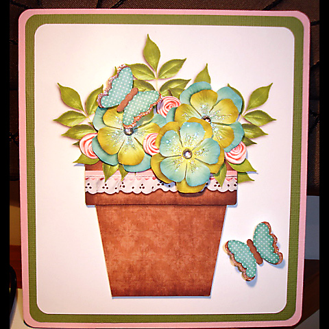 Flower card