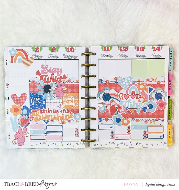 Flower child_weekly spreads