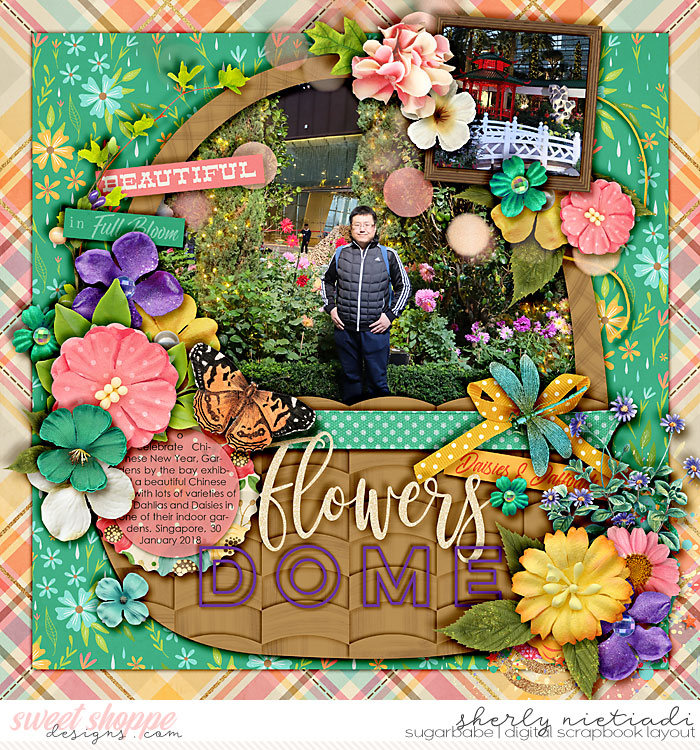 Flowers dome