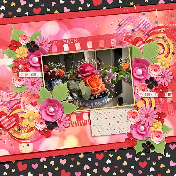 Flowers on Valentines Day