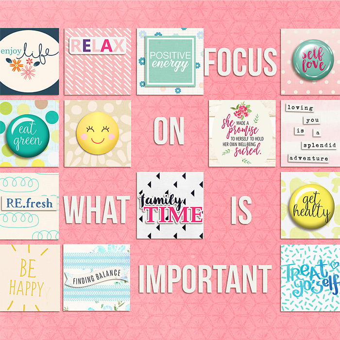 Focus on what's important