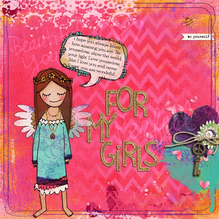 For My Girls _Art Journal