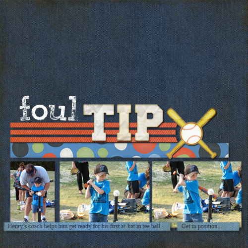 Foul Tip - Left Side