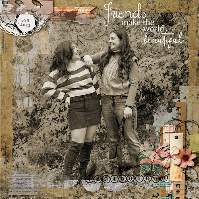Friends Make the Word Beautiful
