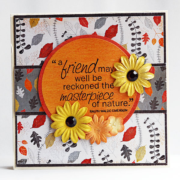 Friend's Nature Card