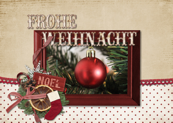 Frohe Weihnacht