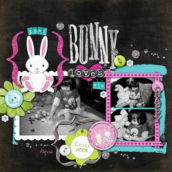 from the easter bunny with luv