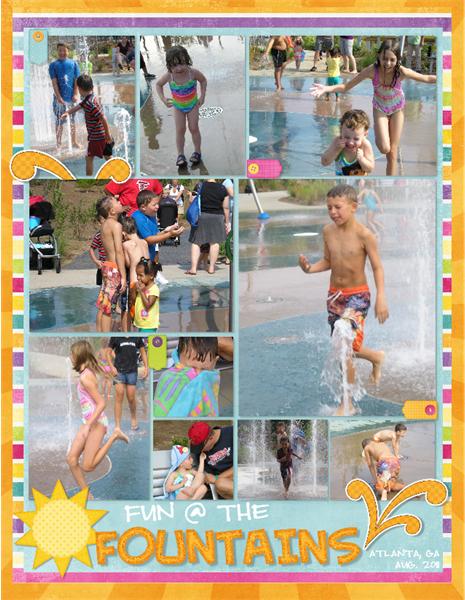 Fun at the Fountains