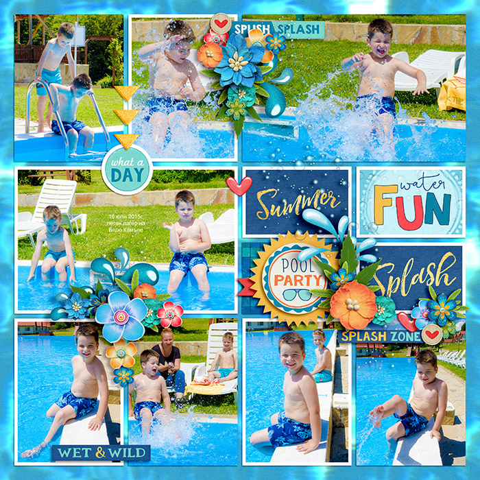 Fun at the pool