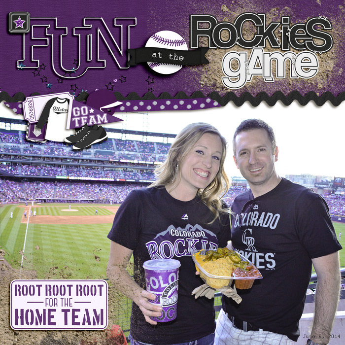 Fun At The Rockies Game