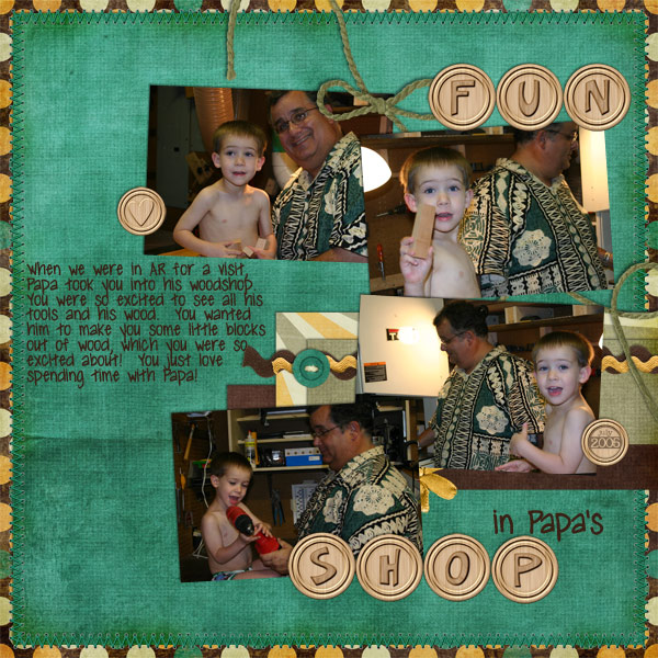 Fun in Papa's Shop