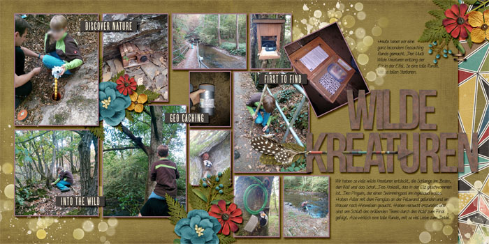 Geocache wild creatures