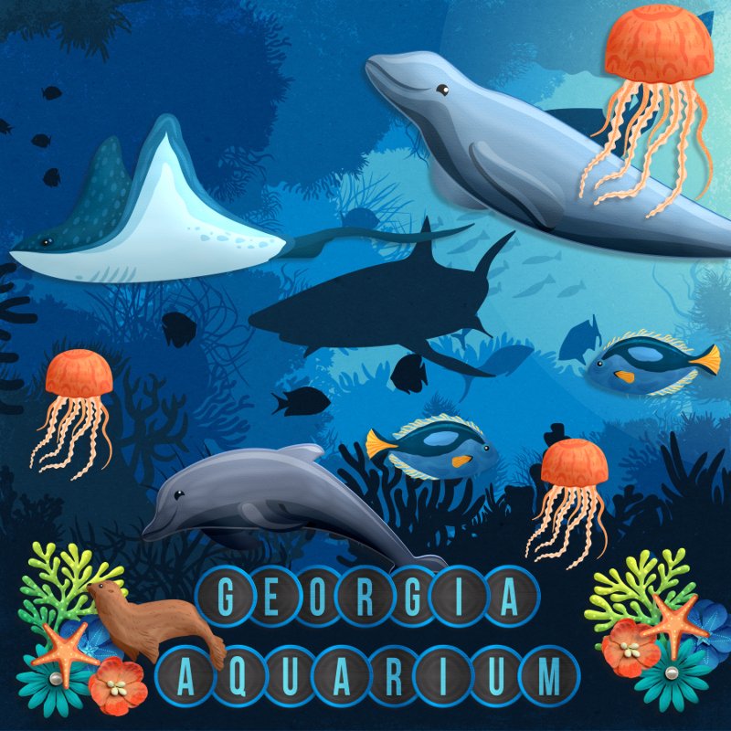 Georgia Aquarium title page