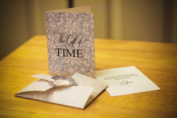Gift of Time