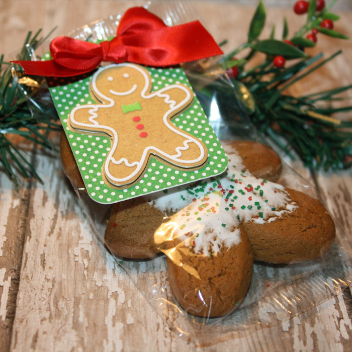 Gingerbread gift tag