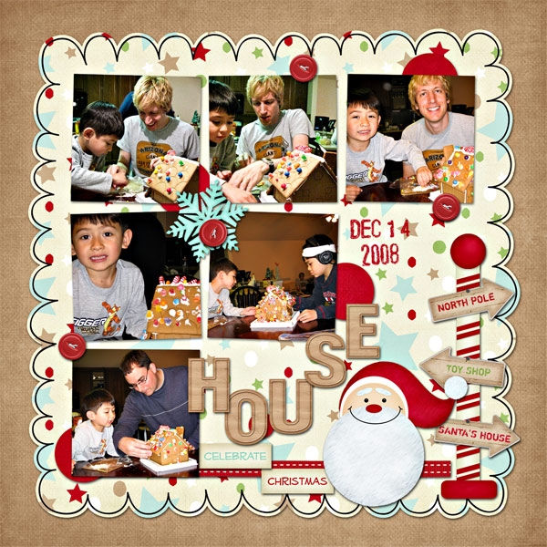 Gingerbread House - right side
