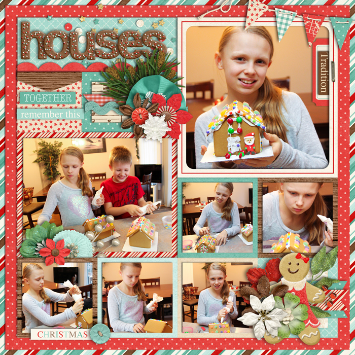 Gingerbread Houses (right)