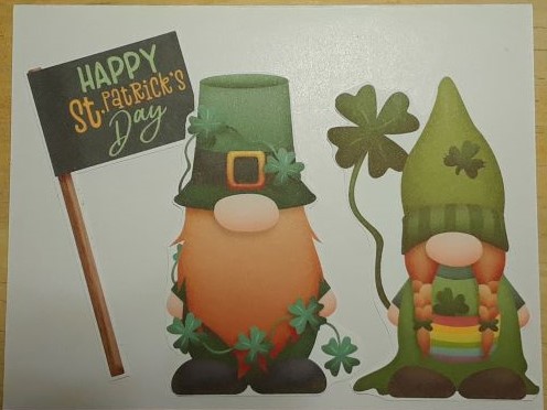 Gnome St Patrick Card