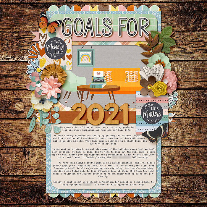 Goals for 2021