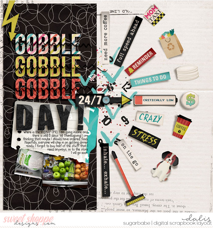 Gobble, Gobble, Gobble Day - Composition Challenge