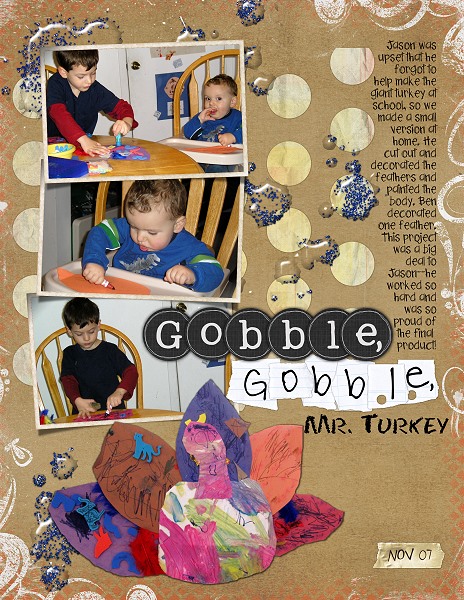 Gobble, Gobble, Mr. Turkey