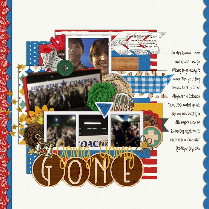 Going, Going Gone July 2016