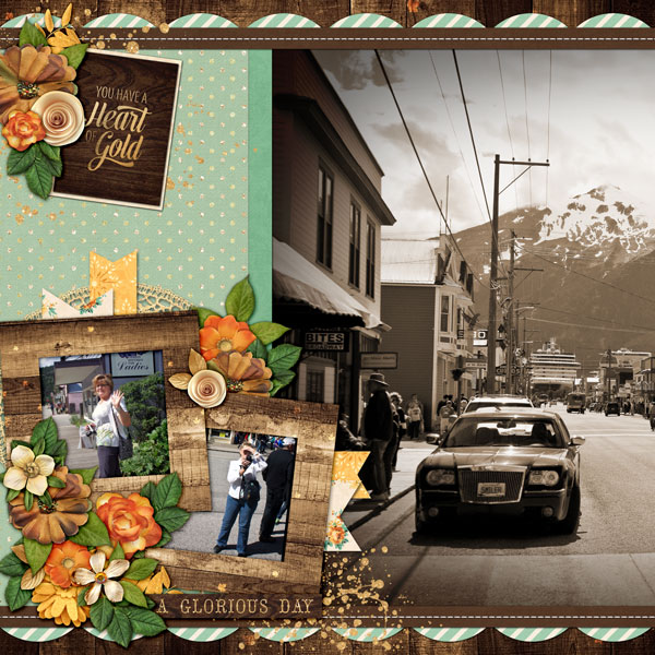 Golden Skagway Alaska (left)