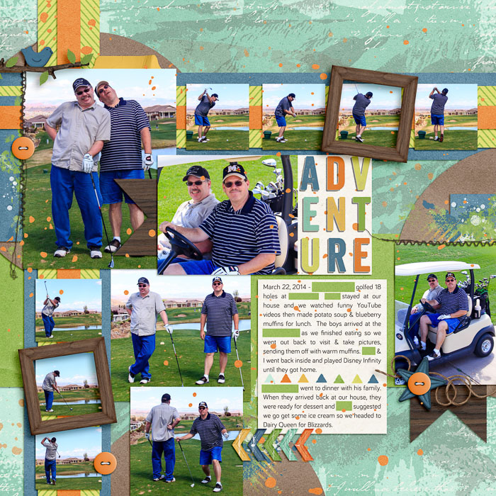 Golfing