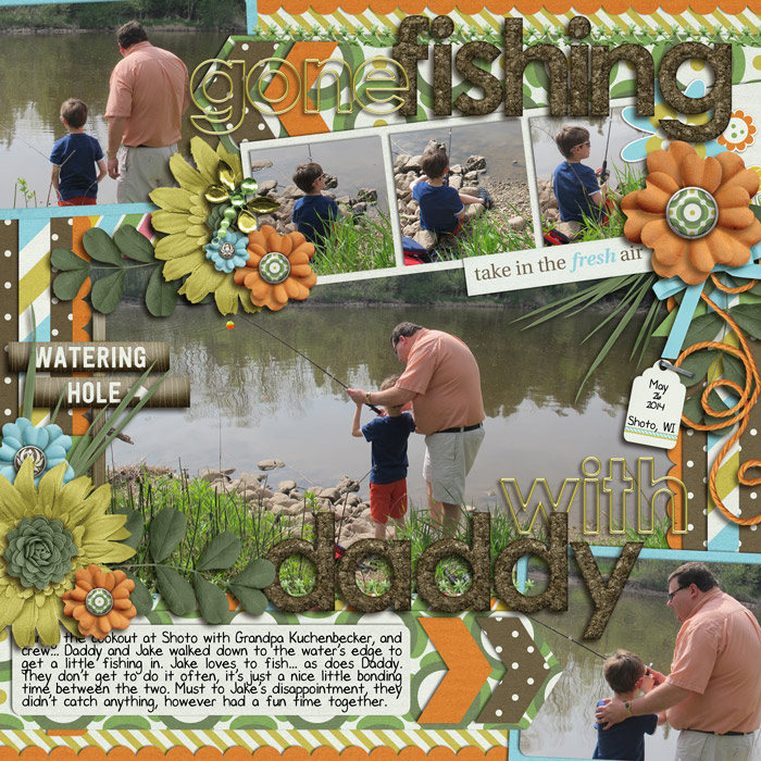gone fishing with daddy