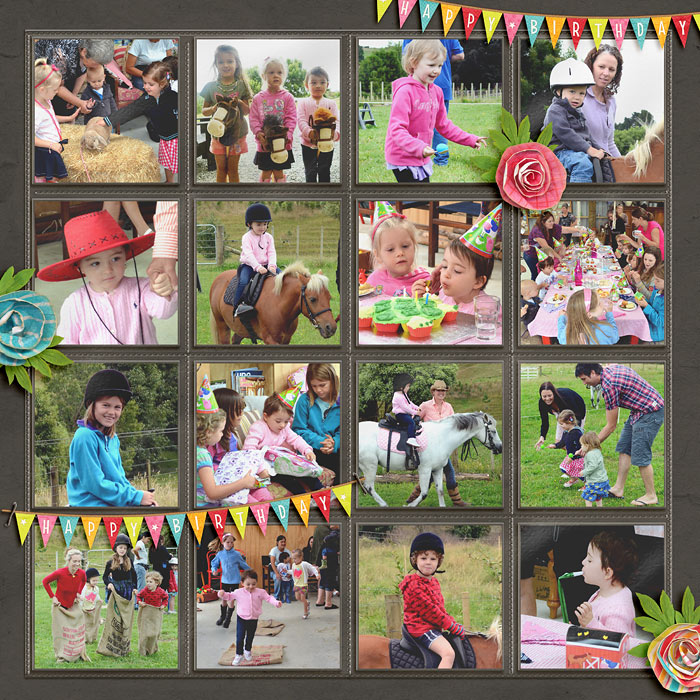 Grace's party (right)