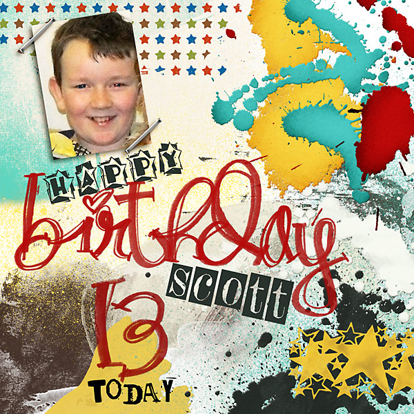 graffiti birthday card