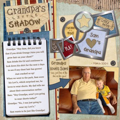 Grandpa's Little Shadow