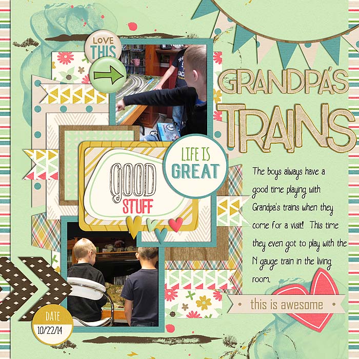 Grandpa's Trains