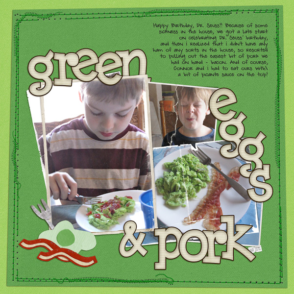 Green Eggs & Pork