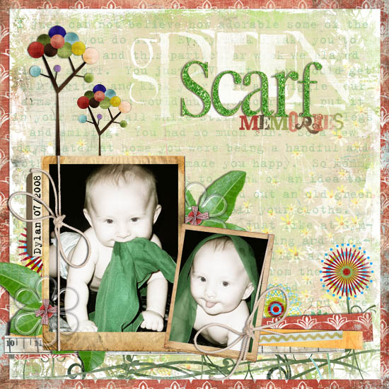 Green Scraf