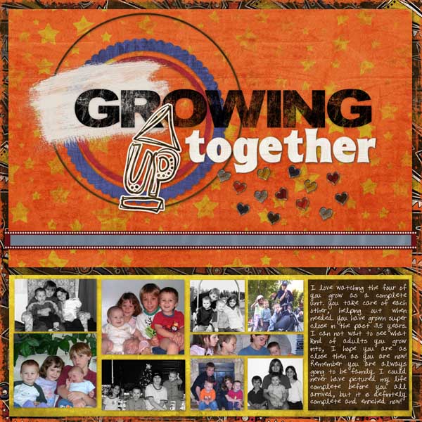 growing up together