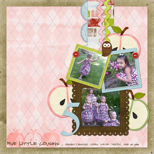 {h&a} five little cousins