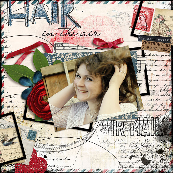 Hair in the air
