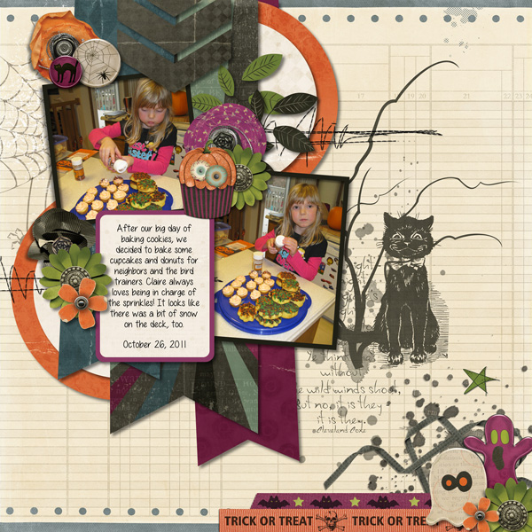 Halloween baking