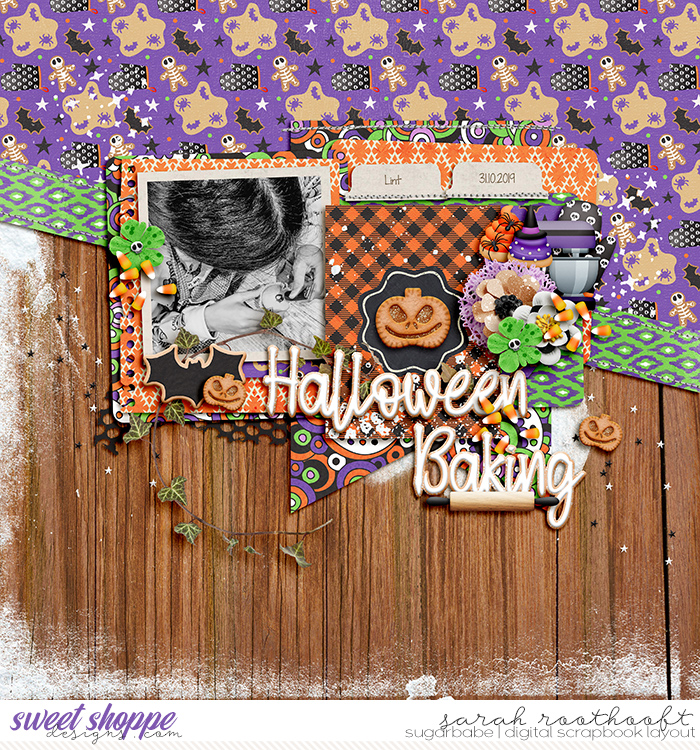 Halloween baking