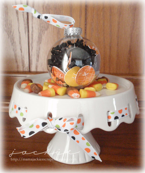Halloween Button Bauble