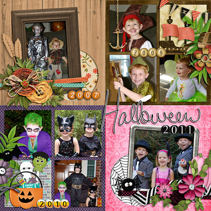 Halloween thru the years