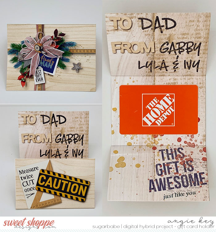Handy Man Gift Card Holder