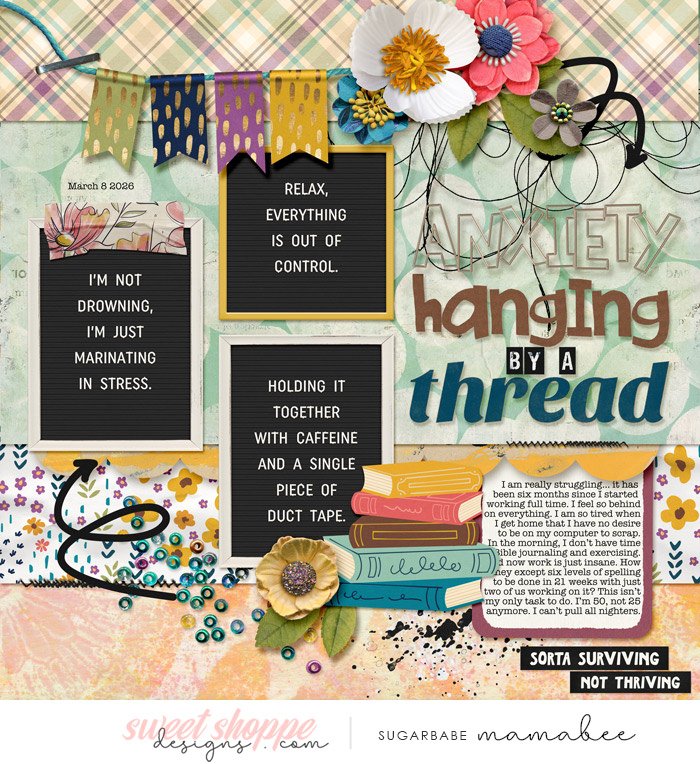 hanging by a thread