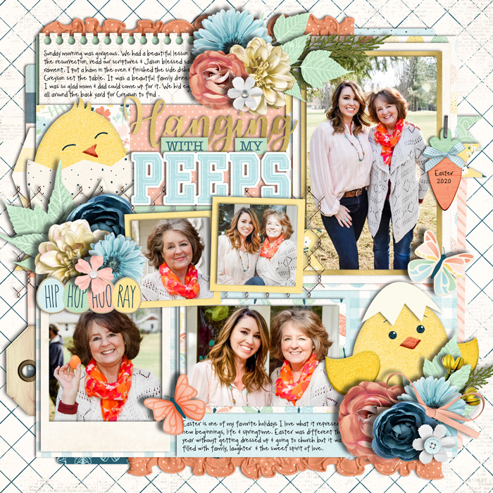 Hanging with my Peeps