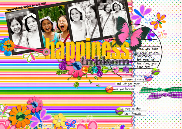 Happiness in Bloom